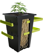 RE - PLANT One Pot. Three Levels. Zero Transplanting. Bag - Pflanztopf